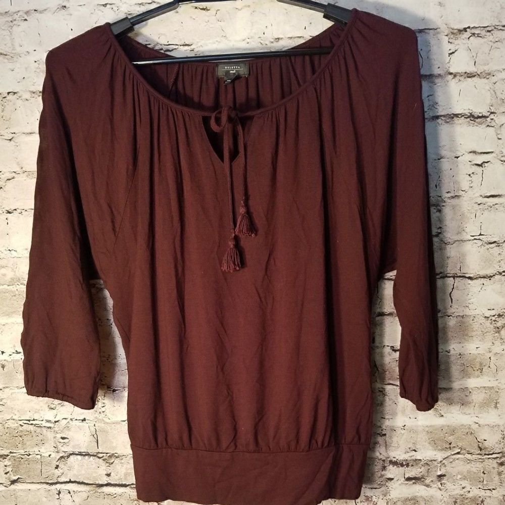 Deletta women's shirt Small Anthorpologie